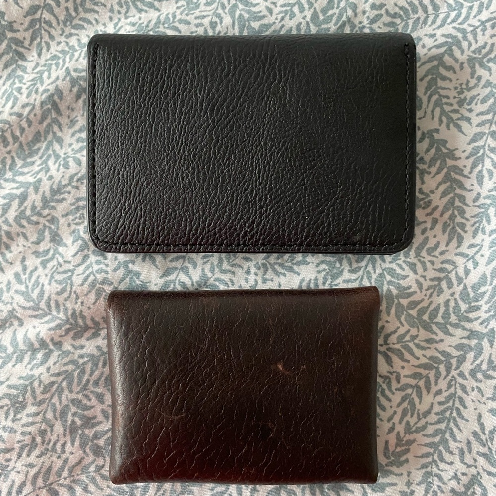 PLG Portland Leather Goods Mini Daisy Wallet (and extra card case) - Picture 2 of 4